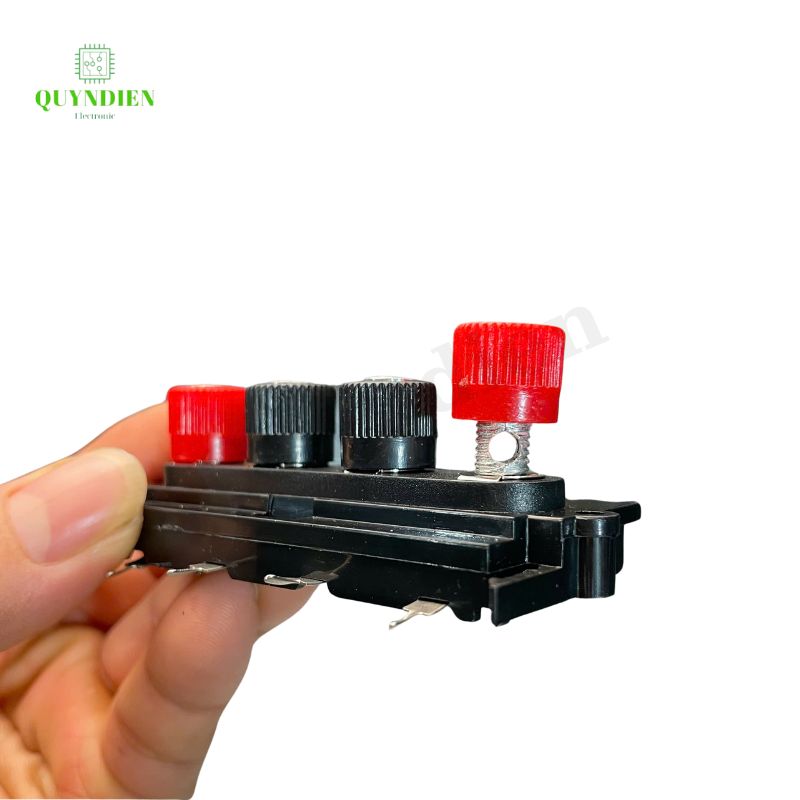 Trạm loa cầu đấu dây loa 4 chân (1 cái)