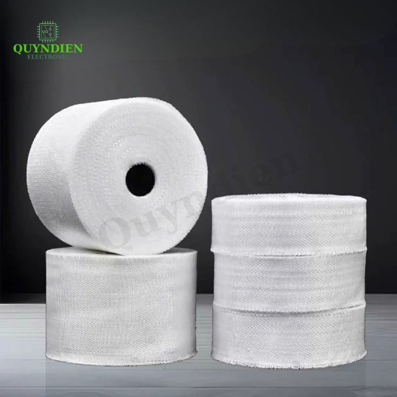 Băng Vải Amiang Cách Điện Chống Cháy - Cuộn 30 Mét