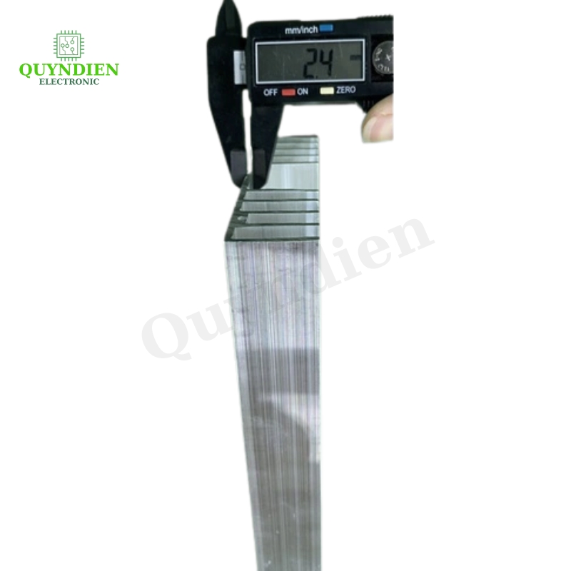 Nhôm tản nhiệt 10 Lá dài 35cm 350x120x30mm loại Dầy 1 tấm