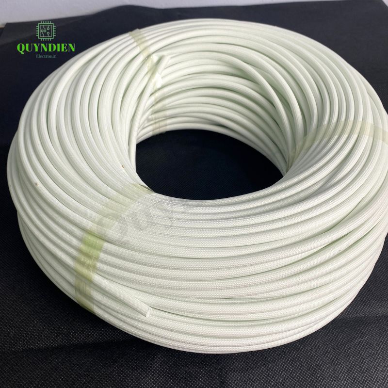 Ống Gen Sợi Thủy Tinh AMIANG Chịu Nhiệt Cao - Ống Gen Chống Cháy - Nhiều Size