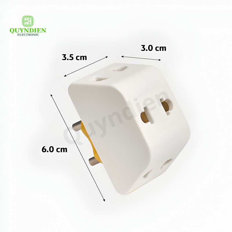 Ổ Cắm Đa Năng 3 Cửa 2200W P11 P12