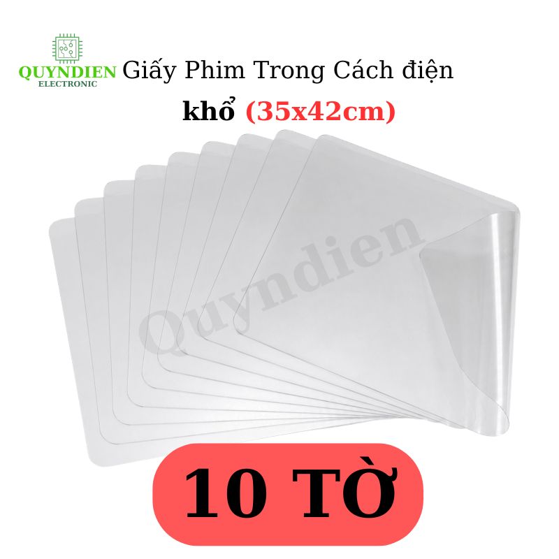Giấy Phim Trong Cách Điện Khổ 35x42cm