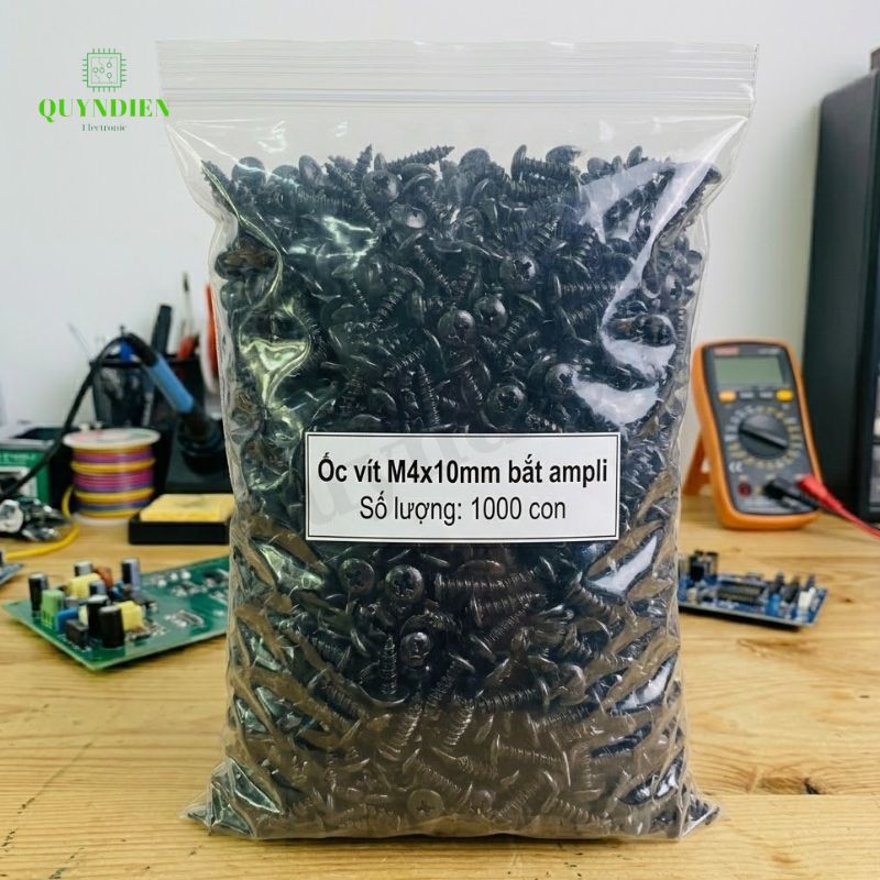 Ốc Vít Nhọn Đầu Tròn M4x10mm