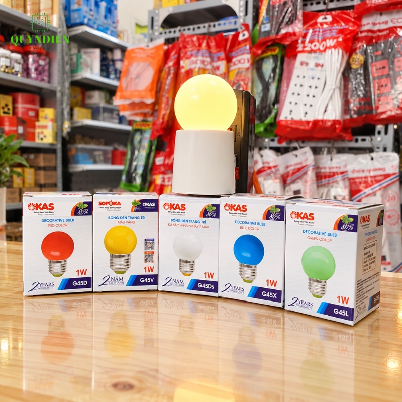 Bóng Đèn LED Qủa Chanh Trang Trí SOPOKA