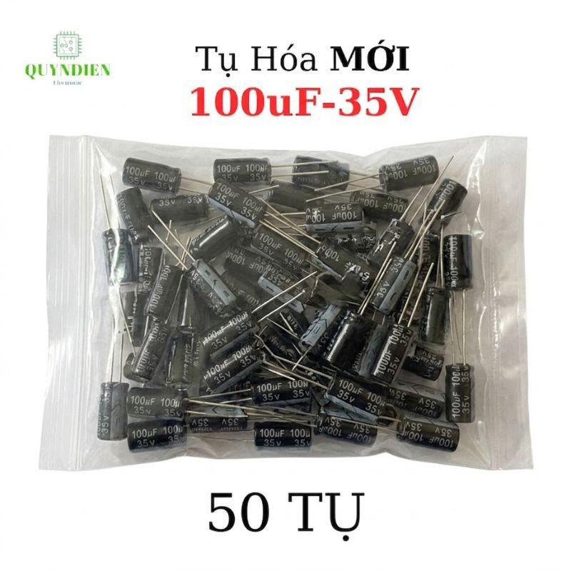 Tụ hóa 100uf - 35V