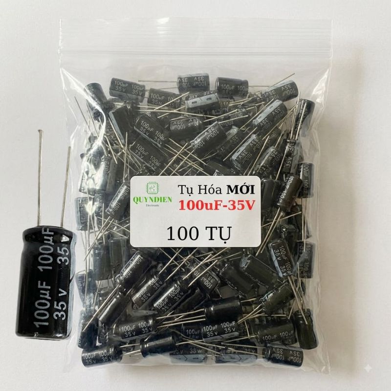 Tụ hóa 100uf - 35V