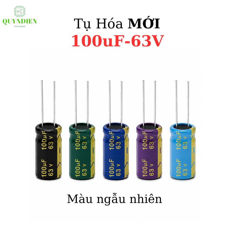 Tụ hóa 100uf - 63V