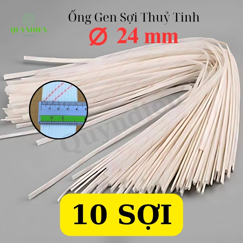 Ống gen cách điện sợi thủy tinh size 24mm