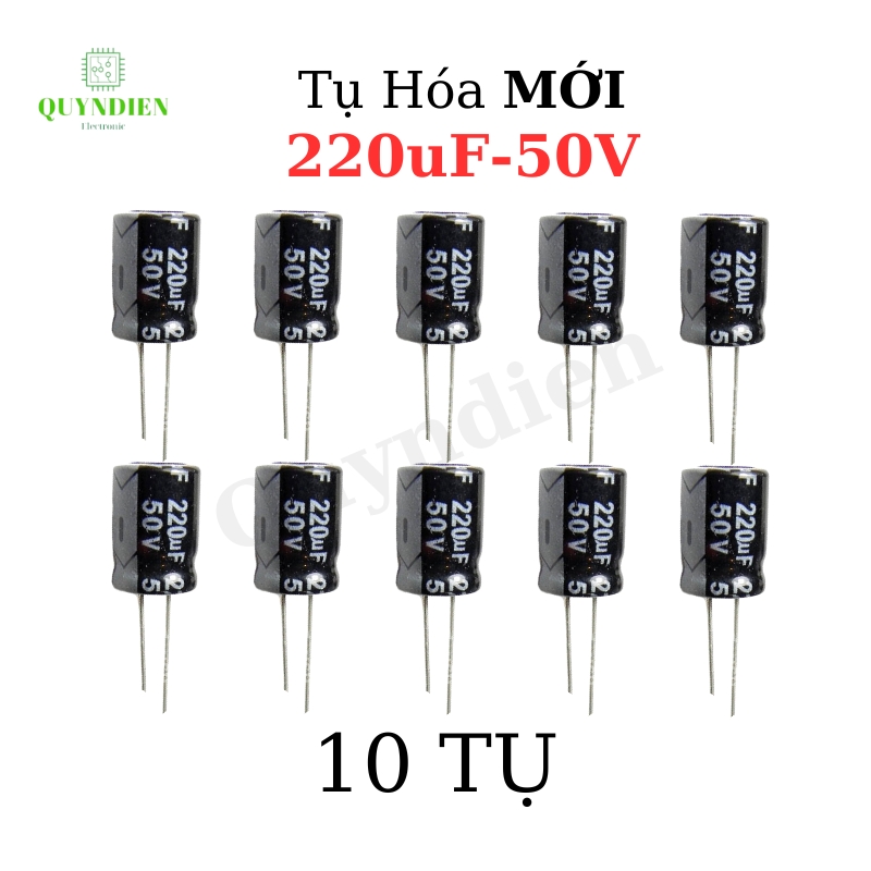 Tụ hóa 220uf - 50v