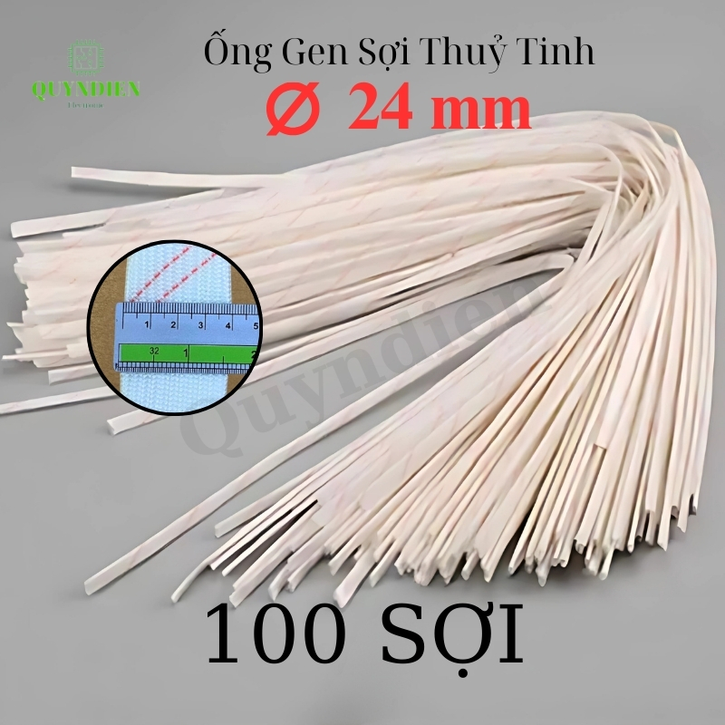 Ống gen cách điện sợi thủy tinh size 24mm