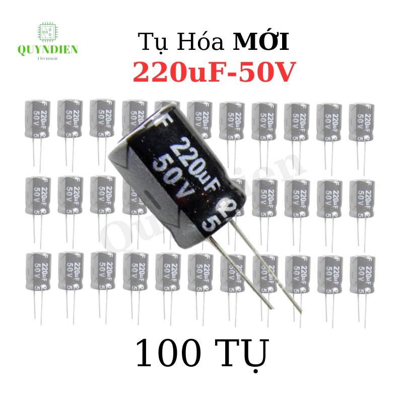 Tụ hóa 220uf - 50v