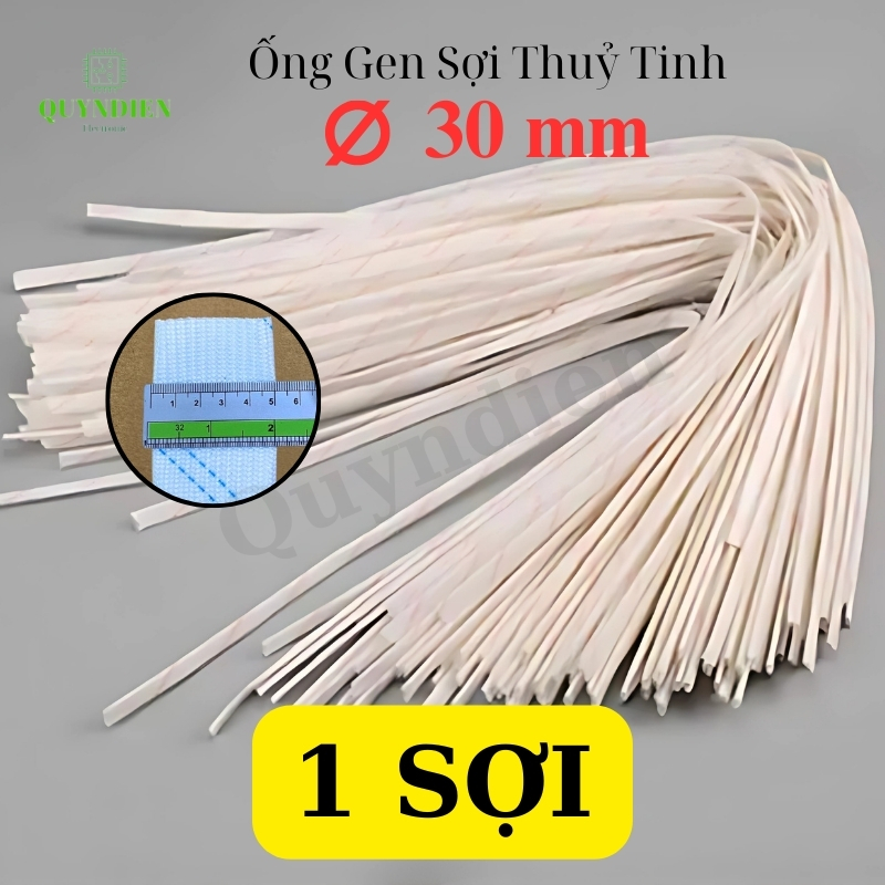 Ống gen cách điện sợi thủy tinh size 30mm
