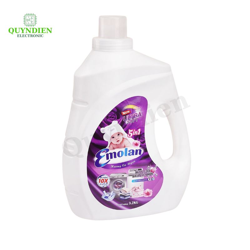 Nước giặt Emolan hương CÁ NGỰA - 3.2L