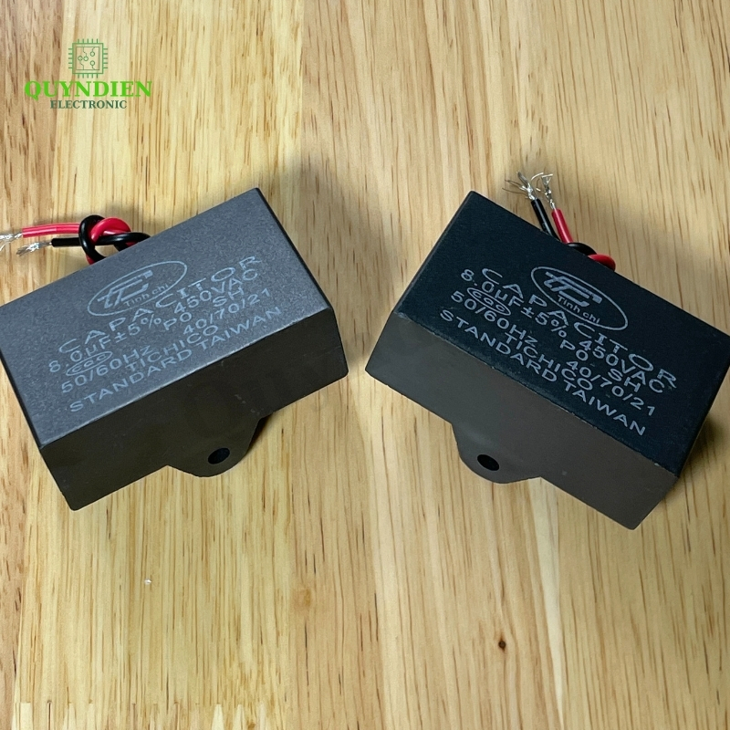Tụ Đề Kapa 8uF ±5% 450VAC Tinh Chi