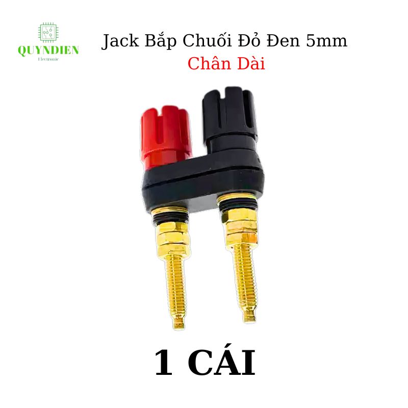 Trạm loa jack bắp chuối, trạm main Ampli, cọc loa đôi M5 chân ngắn