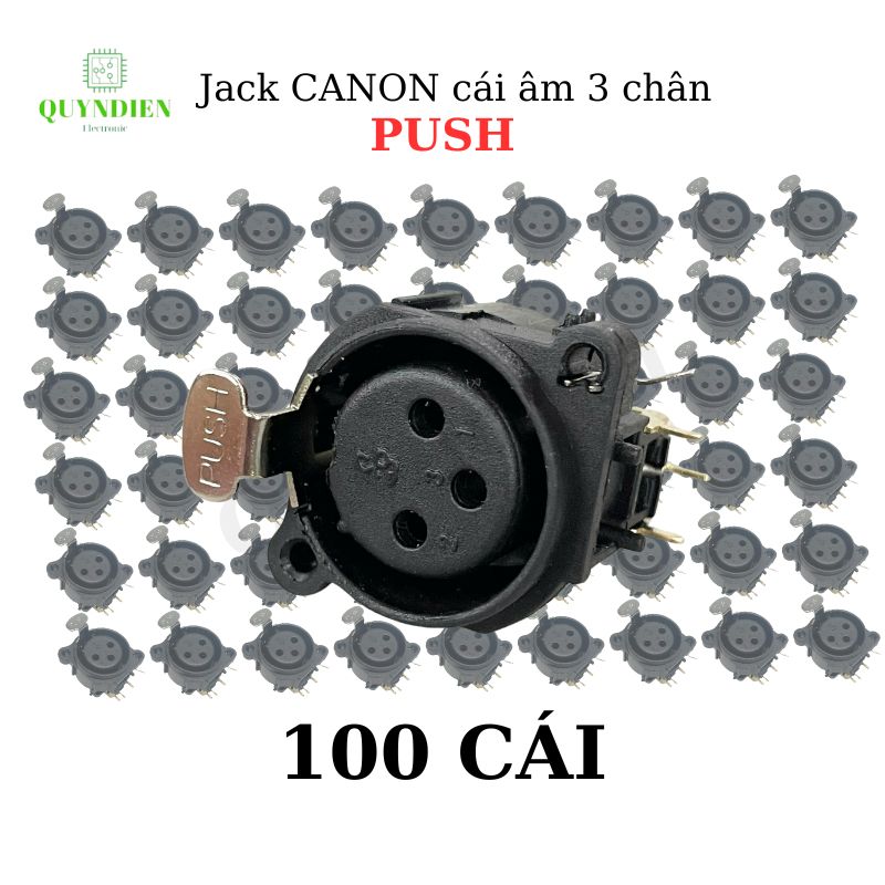 Jack Canon Cái Âm 3 Chân XRL Kết nối microphone mixer loa
