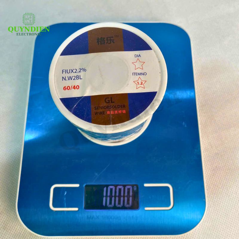 Chì Hàn GL Nhẹ Lửa 1.2mm – Thiếc Hàn Cao Cấp Loại 1 | Cuộn 100g – 1KG