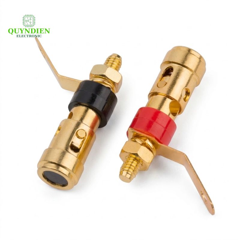Trạm Loa Dạng Nhấn Mạ Vàng Loại Nhỏ