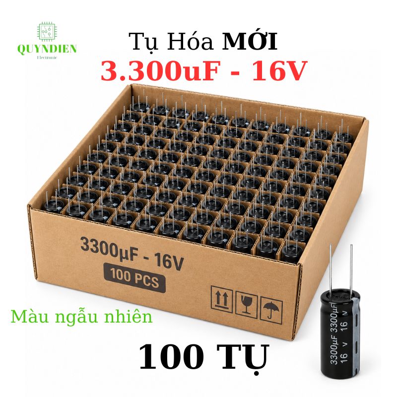 Tụ Hóa 3300uF 16V 25V 35V 50V