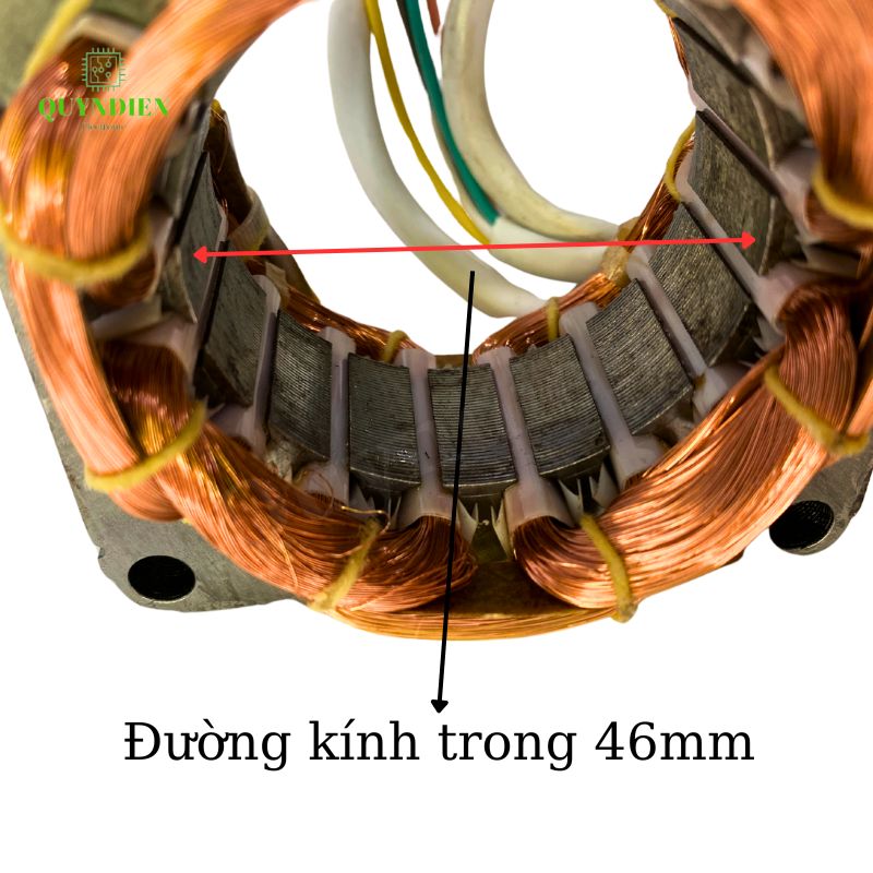 stator lốc quạt gió B3 B4 B5 đường kính 46 - QUỐC HƯNG