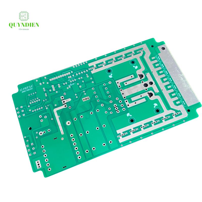 PCB bo mạch kích điện 12 fet LC DB3 NE555 + Dao Động KA3525 Biến áp máy hàn Phíp FR4