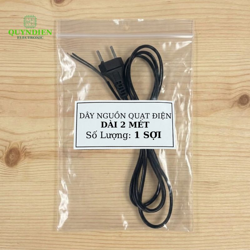 Dây Nguồn Quạt Điện Dài 2 Mét