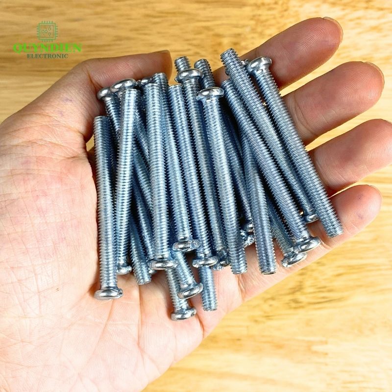 Ốc Vít M5x50mm Có Kèm Tán