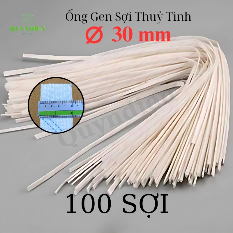 Ống gen cách điện sợi thủy tinh size 30mm