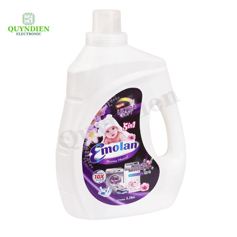 Nước giặt Emolan hương CHANNEL - 3.2L