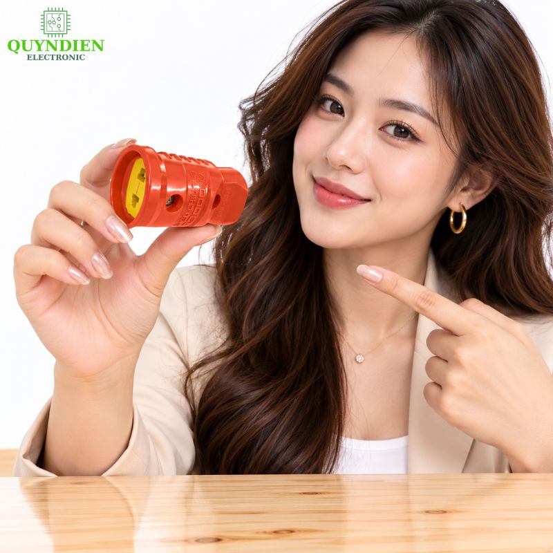 Phích Cắm Cái Chịu Tải Cao 3000W