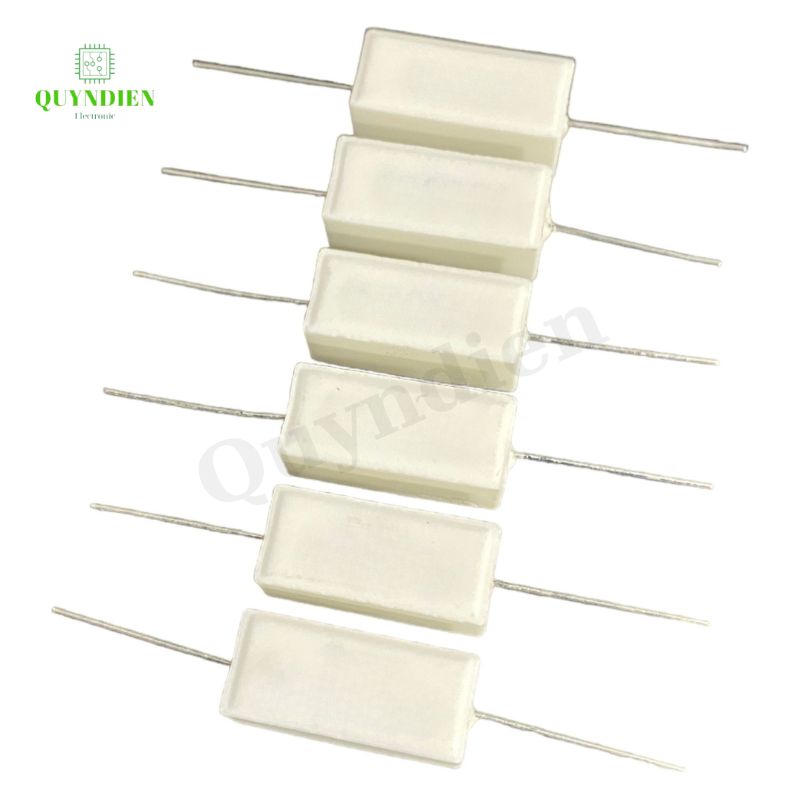 Điện trở sứ 5W chân cắm ±5% dáng Nằm - 3K3