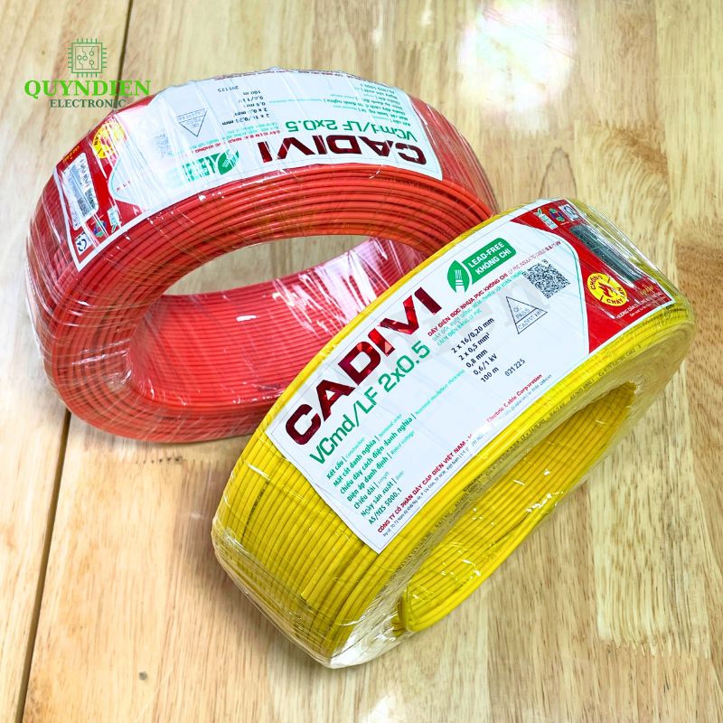 Dây Điện Cadivi Dây Đôi VCmd/LF 2x0.5