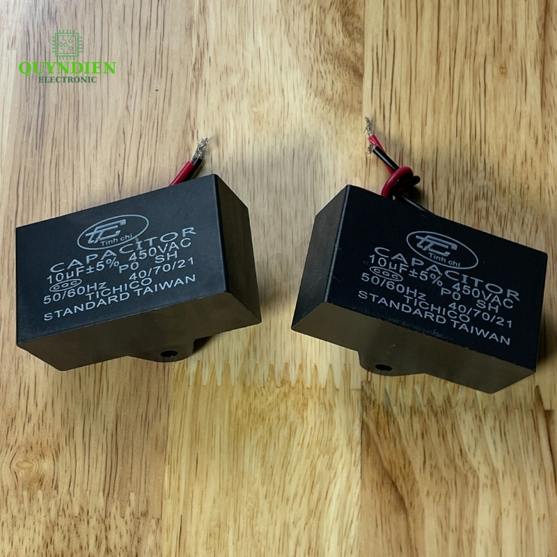 Tụ Đề Kapa 10uF ±5% 450VAC Tinh Chi