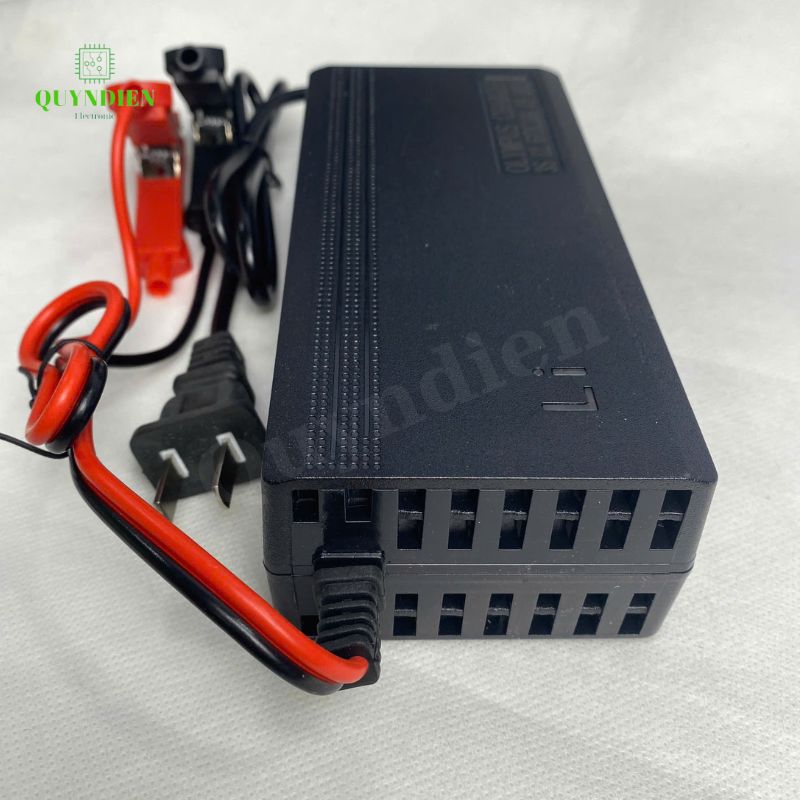 Bộ Sạc Pin Olympus 3S 12.6V-10A Kẹp Đỏ Đen