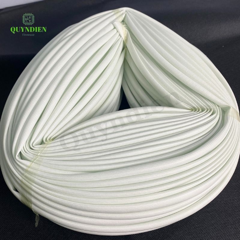 Ống Gen Sợi Thủy Tinh AMIANG Chịu Nhiệt Cao - Ống Gen Chống Cháy - Nhiều Size