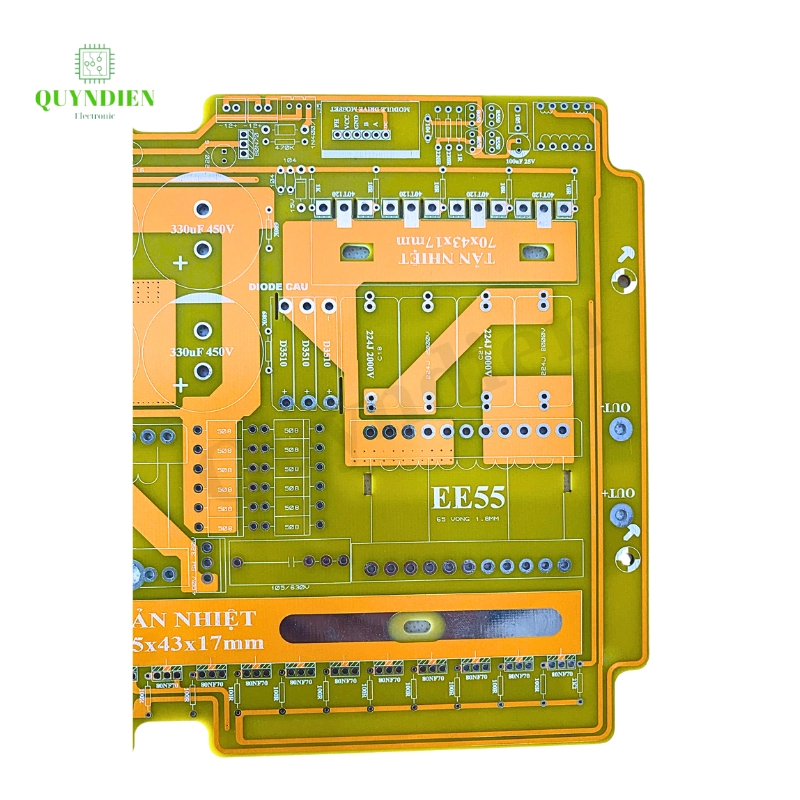 MẠCH PCB 18 FET EE55 IGBT AUTO DUTY – Kèm KA3525 + NE555 V4