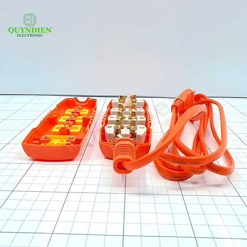 Ổ Cắm Siêu Tải 4 Lỗ Thẳng 3000W (Dây Dài 10 Mét)