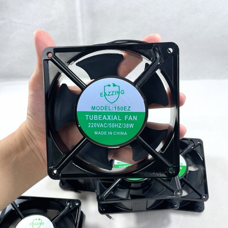 Quạt Tản Nhiệt Thông Gió 15x15x5cm 220V/38W EAZZING -VUÔNG