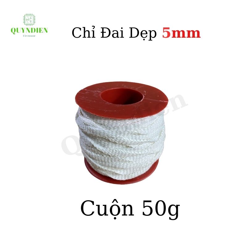 Chỉ ĐAI dùng cho moto, lõi quạt gió..... Size 5mm- Dẹp