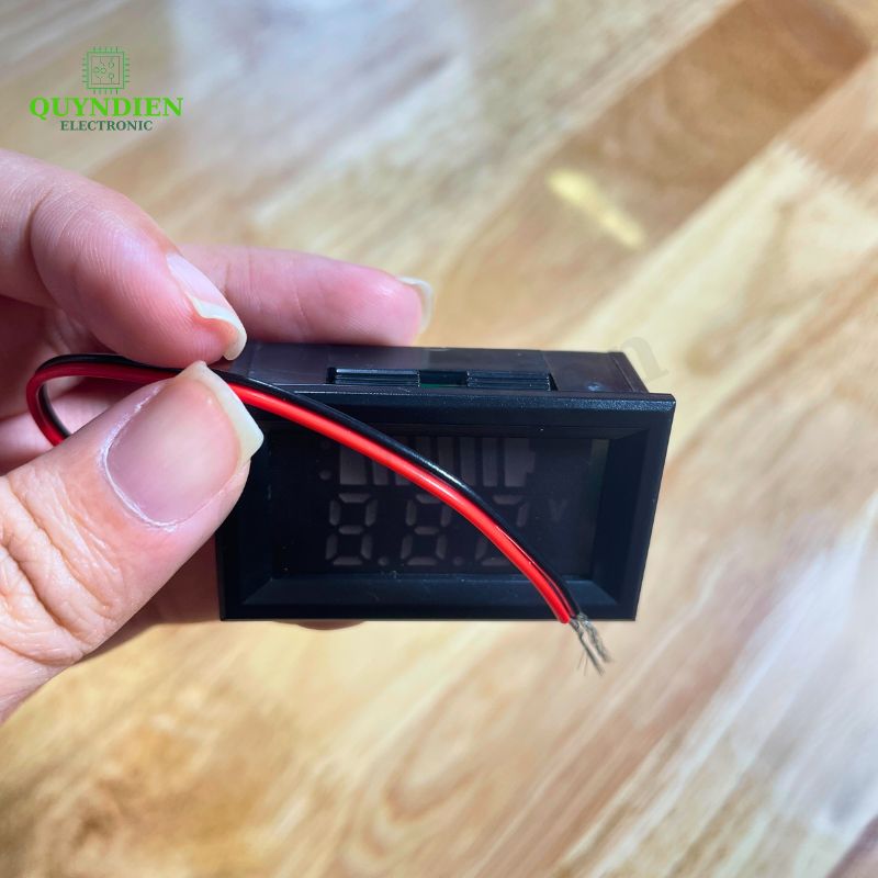 Thiết Bị Đo Dung Lượng Pin 12V 24V 36V 48V 60V Màn Hình LED Hiển Thị Điện Áp vôn kế báo pin cho ác quy