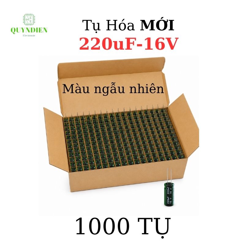 Tụ hóa 220uf - 16V