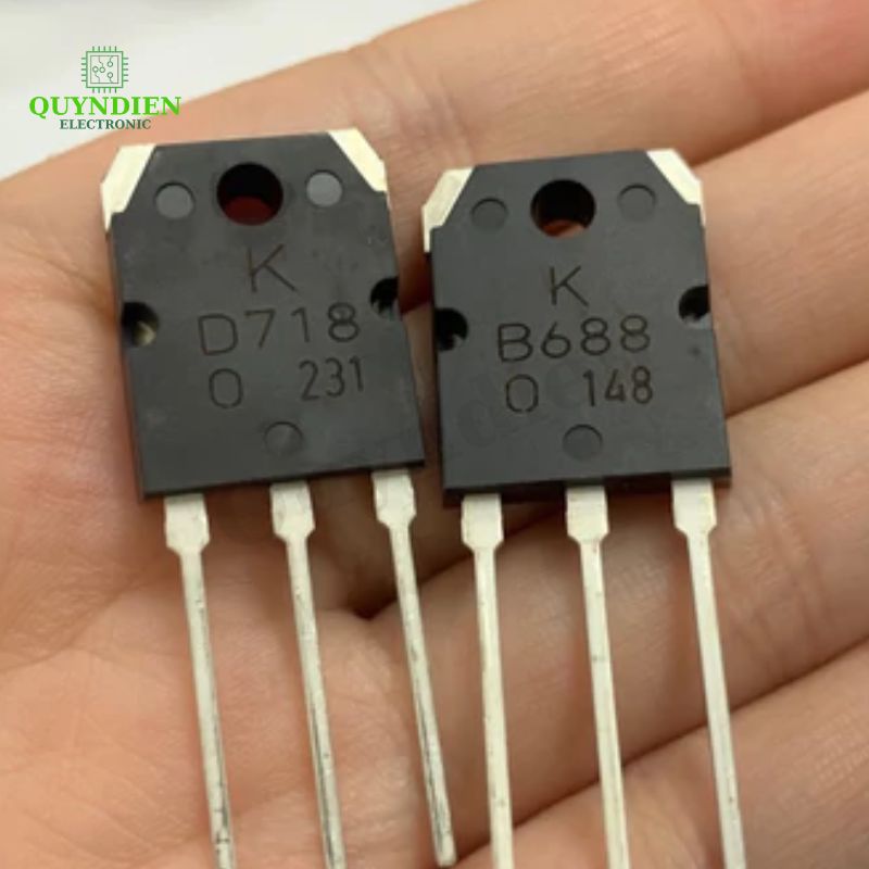 D718 transistor hãng KEC - lưng đồng mạ NIKEN chất lượng-Hộp 450 Cái