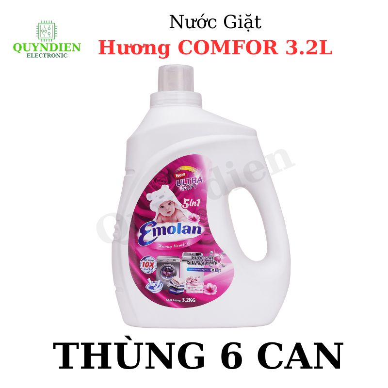 Nước giặt Emolan hương COMFORT - 3.2L