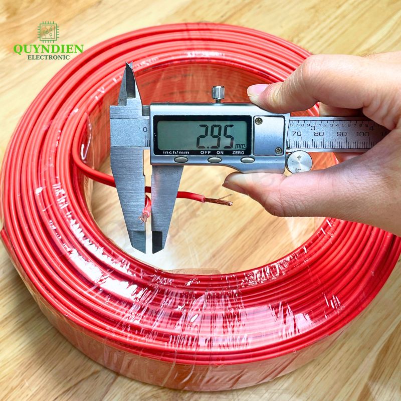 Dây Điện CADIVI Dây Đôi VCmd/LF 2x1.5 – Ruột Đồng Mềm, PVC Chống Cháy