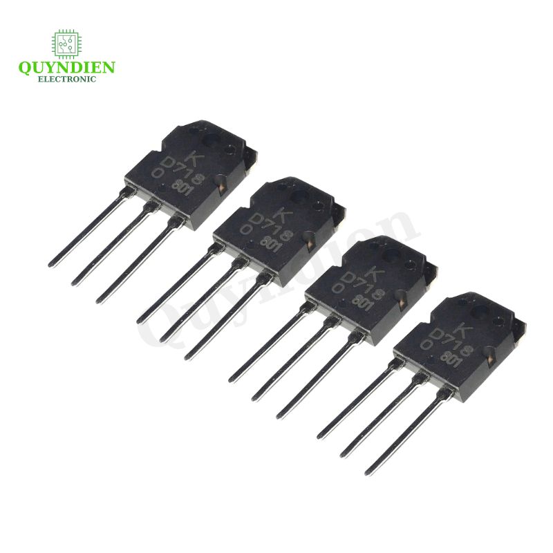 D718 transistor hãng KEC - lưng đồng mạ NIKEN chất lượng-Hộp 450 Cái