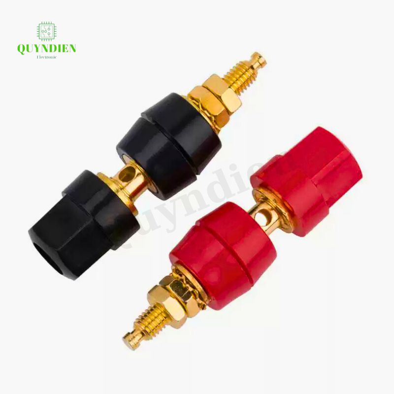 Cọc loa M5, Jăck bắp chuối cái, trạm loa Main ampli 5mm
