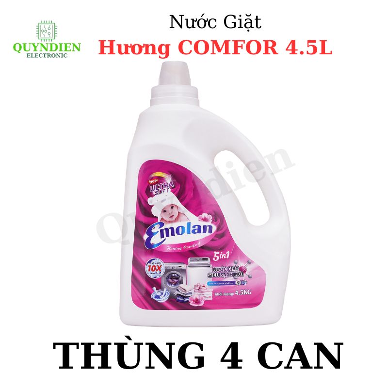 Nước giặt Emolan hương COMFORT - 4.5L