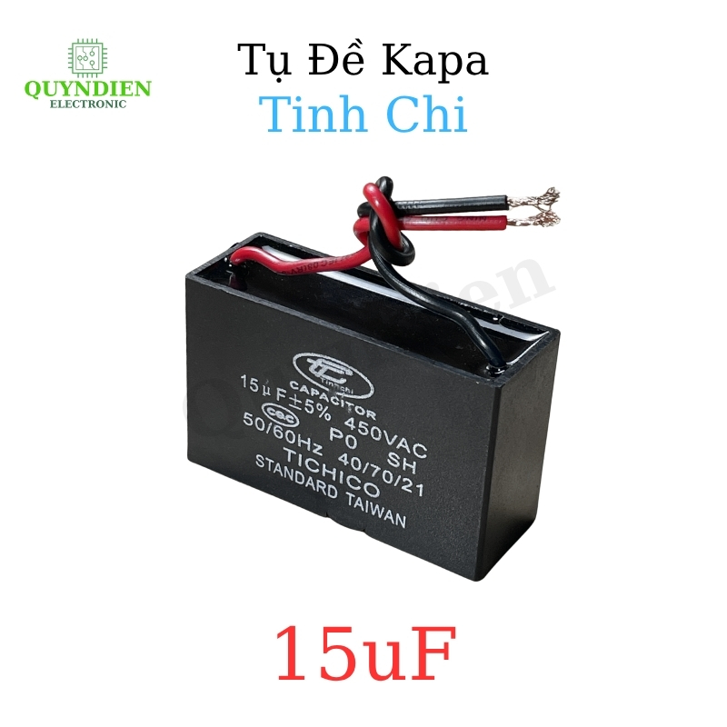 Tụ Đề Kapa 15uF ±5% 450VAC Tinh Chi