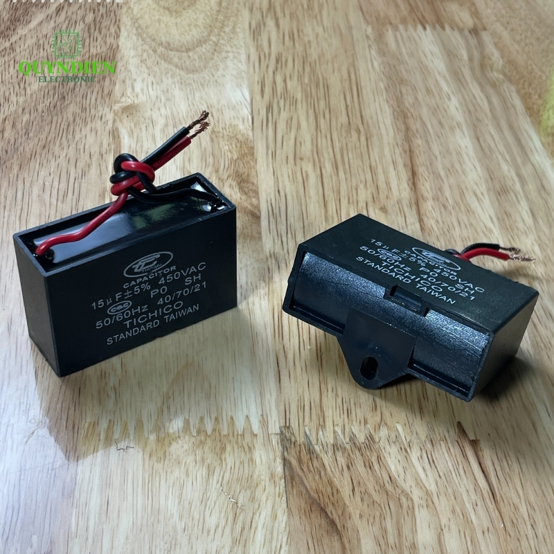 Tụ Đề Kapa 15uF ±5% 450VAC Tinh Chi