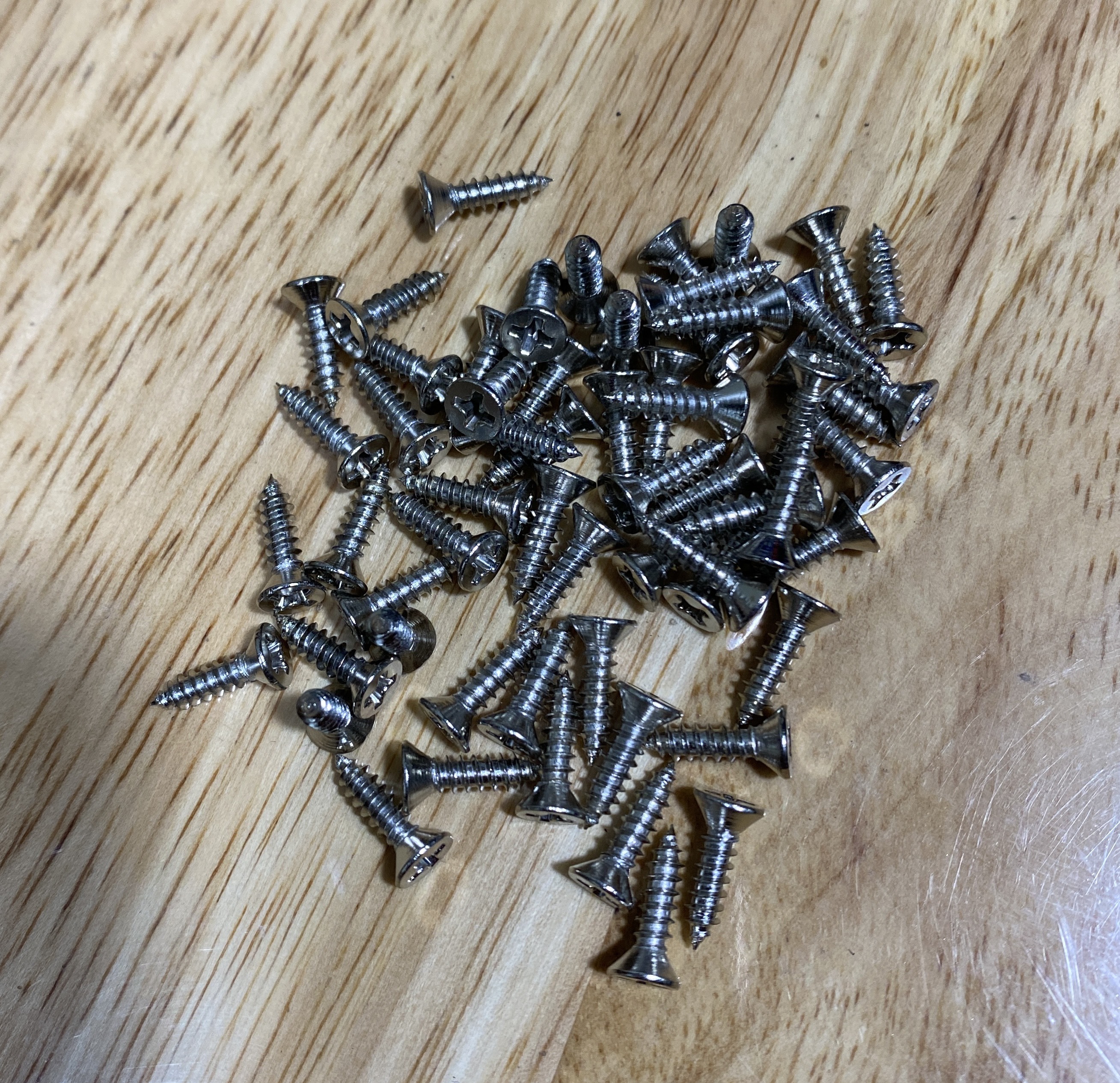 Ốc vít Ren xoắn 3mm dài 11mm TRẮNG đầu COL - PHIỄU (Túi 100g=200con)